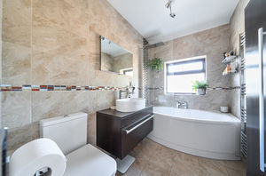 First floor bathroom- click for photo gallery
